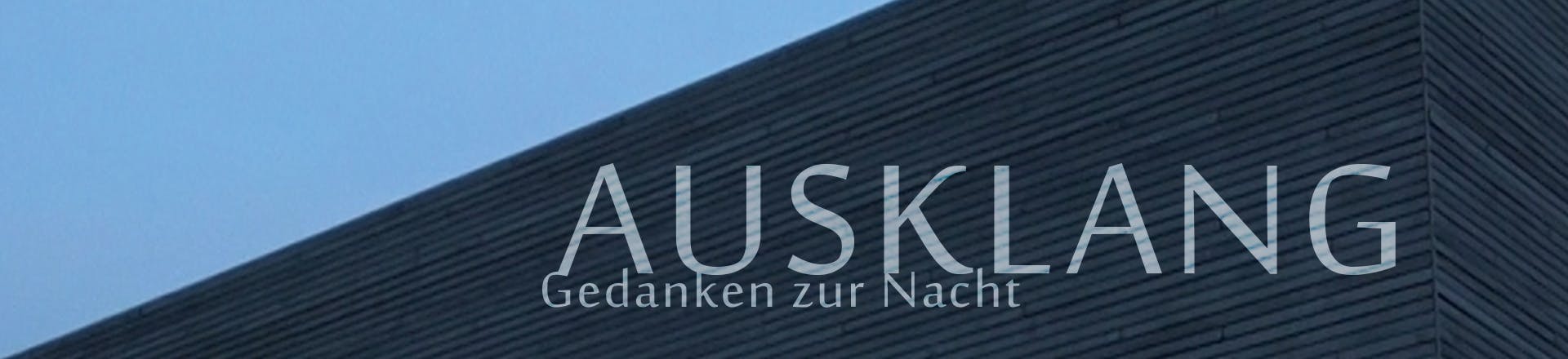 Ausklang